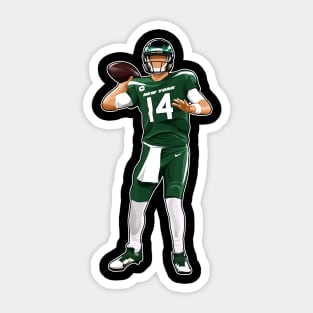 Sam Darnold #14 Exit the Fileds Sticker